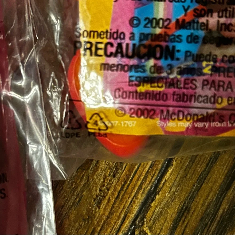 NWT 2002 Barbie McDonalds Happy Meal Toys New in Pkg Sealed‎ (lot of 4)